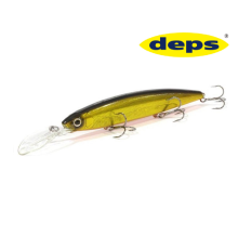 Воблер DEPS Balisong minnow 130SF LongBill цвет 22 GM Kurokin