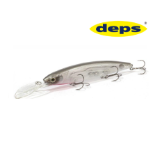 Воблер DEPS Balisong minnow 130SF LongBill цвет 29 Skeleton Dazzler