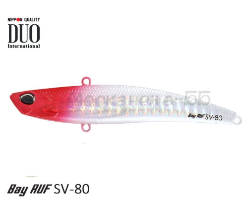 Воблер DUO Bay Ruf SV 80 цвет AHA0001