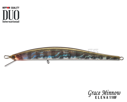 Воблер DUO Grace Minnow Elena 110F цвет D58