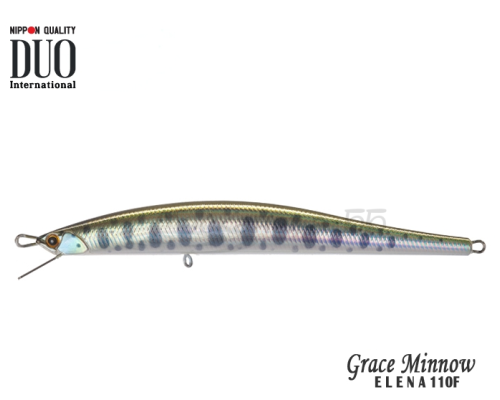 Воблер DUO Grace Minnow Elena 110F цвет N34