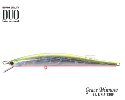Воблер DUO Grace Minnow Elena 130F цвет D62