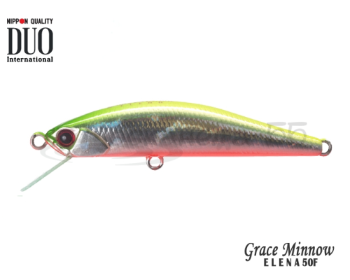 Воблер DUO Grace Minnow Elena 50F цвет D62