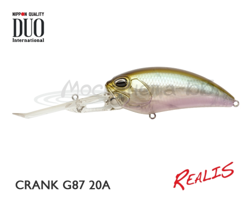 Воблер DUO Realis Crank G87 20A цвет GEA3006