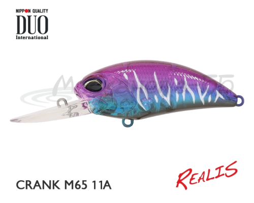 Воблер DUO Realis Crank M65 11A цвет CCC3272