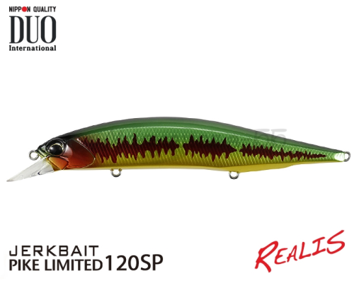 Воблер DUO Realis Jerkbait 120 SP Pike Limited цвет CCC3175