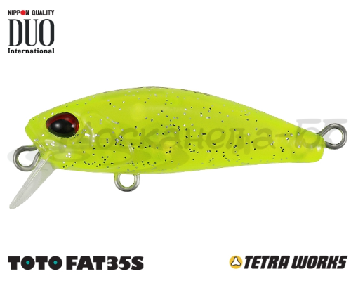 Воблер DUO Toto Fat 35S цвет CCC0075