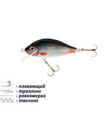 Воблер Jaxon Karas F 5.5см цвет D (0.2-1.2м)