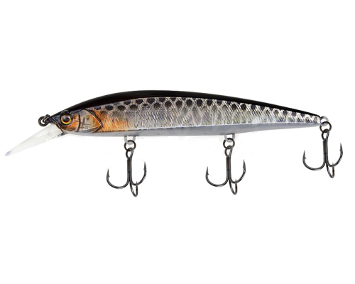 Воблер Jackall Rerange 110SP MR цв. hl silver & black