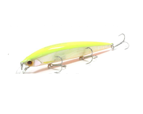 Воблер Jackall Rerange 130 SP цвет Chartreuse back pearl