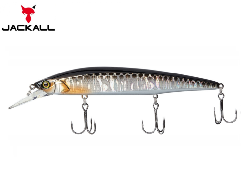 Воблер Jackall Rerange 130 SP MR цвет HL Silver & Black