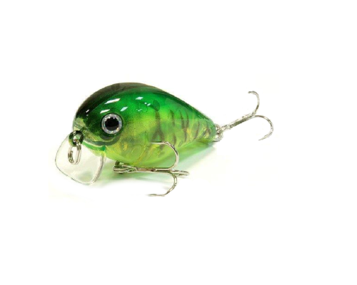 Воблер Lucky Craft Clutch SSR цвет 5412 Lime Chart Tiger 911
