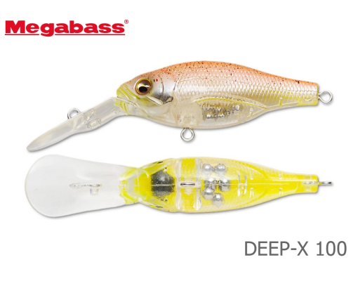 Воблер Megabass Deep-x 100 SB цвет Boild Craw
