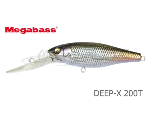 Воблер Megabass Deep-x 200T цвет M Cosmic Shad