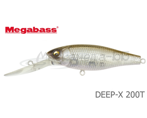 Воблер Megabass Deep-x 200T цвет Phantom