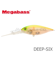 Воблер Megabass Deep-Six SB цвет Chart Ayu