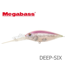 Воблер Megabass Deep-Six SB цвет Sunset Tequila