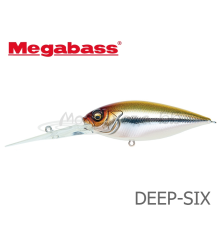 Воблер Megabass Deep-Six цвет MG Sunshine Western Clown