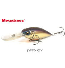 Воблер Megabass Deep-Six SP-C цвет Al Biwako Champagne Secret