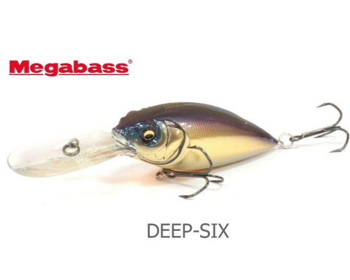 Воблер Megabass Deep-Six SP-C цвет Al Biwako Champagne Secret