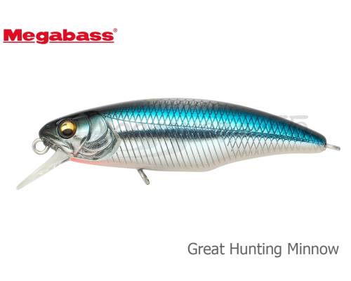 Воблер Megabass Great Hunting 48F цвет M BLUE SHINER