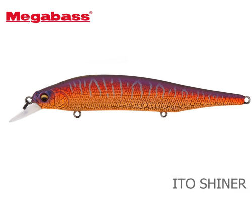 Воблер Megabass Ito Shiner цвет Mat Red Lizard
