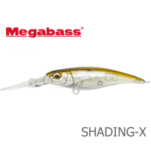 Воблер Megabass Shading-X 62 цвет Platinum Wakasagi