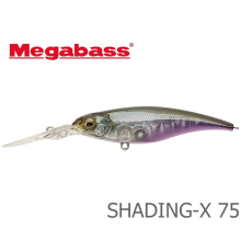 Воблер Megabass Shading-X 75SP цвет NC Biwako Wakasagi