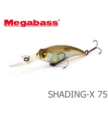 Воблер Megabass Shading-X 75SP цвет NC Kosei Wakasagi