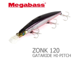 Воблеры Megabass Zonk 120 Gataride Hi-Pitch