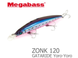 Воблеры Megabass Zonk 120 Gataride Yoro-Yoro