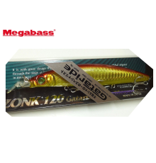 Воблер Megabass Zonk 120 Gataride Yoro-Yoro цвет GG Aka Kin