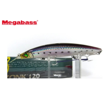Воблер Megabass Zonk 120 Gataride Yoro-Yoro цвет LZ Iwashi