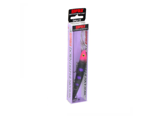 Воблер Rapala Downdeep Husky Jerk 12 цвет BLKL