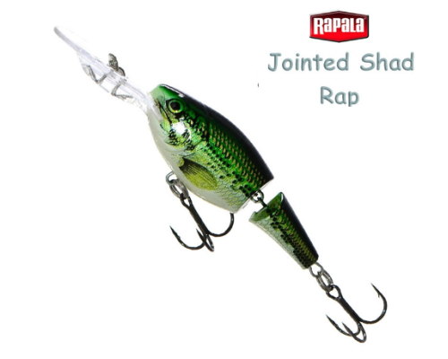 Воблер Rapala Jointed Shad Rap 07 цвет BB