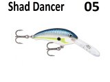 Воблеры Rapala Shad Dancer 05