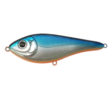 Воблер Джеркбейт Strike Pro Buster Swimbait Jr 105мм #C551E Blue Chrome (40гр)