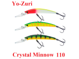 Воблер Yo-Zuri Crystal Minnow Dd 110F