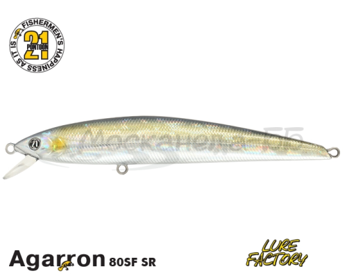 Воблер Pontoon21 Agarron 80SF-SR цвет R30