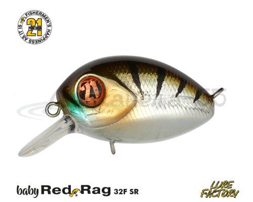 Воблер PONTOON 21 Baby Red Rag 32F-SR цвет 107