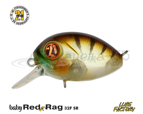 Воблер PONTOON 21 Baby Red Rag 32F-SR цвет 807