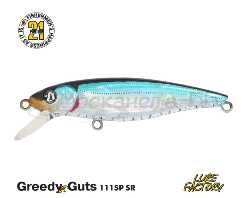 Воблер Pontoon21 GreedyGuts 111SP-SR цвет 405