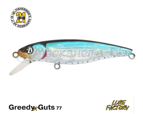 Воблер Pontoon21 GreedyGuts 77SP-SR цвет 405