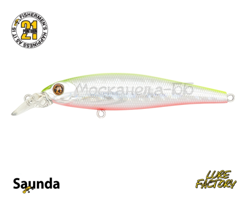 Воблер Pontoon 21 Saunda 80SP-SR цвет A62