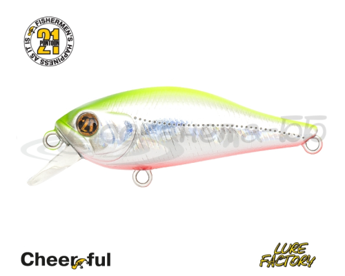 Воблер PONTOON 21 Cheerful 60SP-SR цвет A62