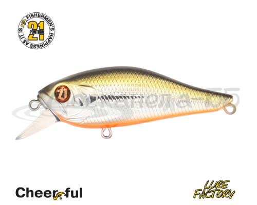 Воблер PONTOON 21 Cheerful 60SP-SR цвет R60