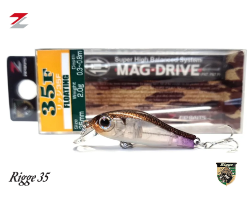 Воблер ZipBaits Rigge 35F цвет 809