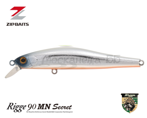 Воблер ZipBaits Rigge 90 MN Secret SSS цвет 821