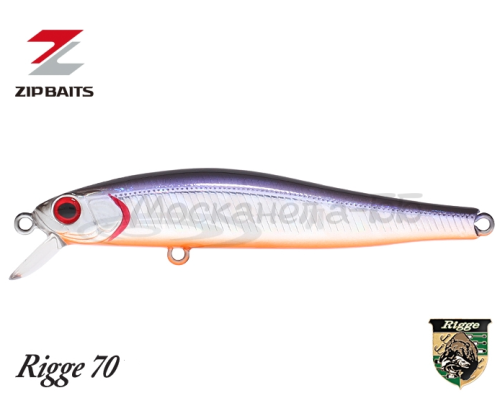 Воблер ZipBaits Rigge 70F цвет 104M
