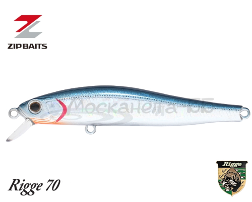 Воблер ZipBaits Rigge 70F цвет 826M